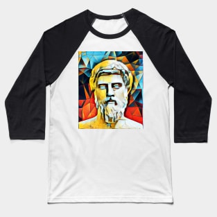 Plutarch Abstract Portrait | Plutarch Artwork 2 Baseball T-Shirt